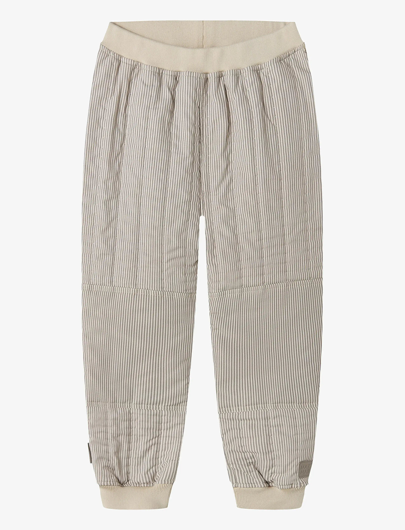 MarMar Copenhagen - Odin Pants - thermo trousers - dark brown stripe - 1