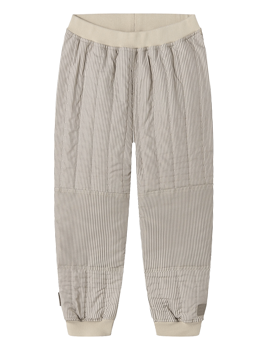 MarMar Copenhagen - Odin Pants - termobukser - dark brown stripe - 1