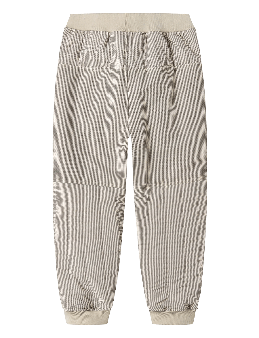 MarMar Copenhagen - Odin Pants - termobukser - dark brown stripe - 2