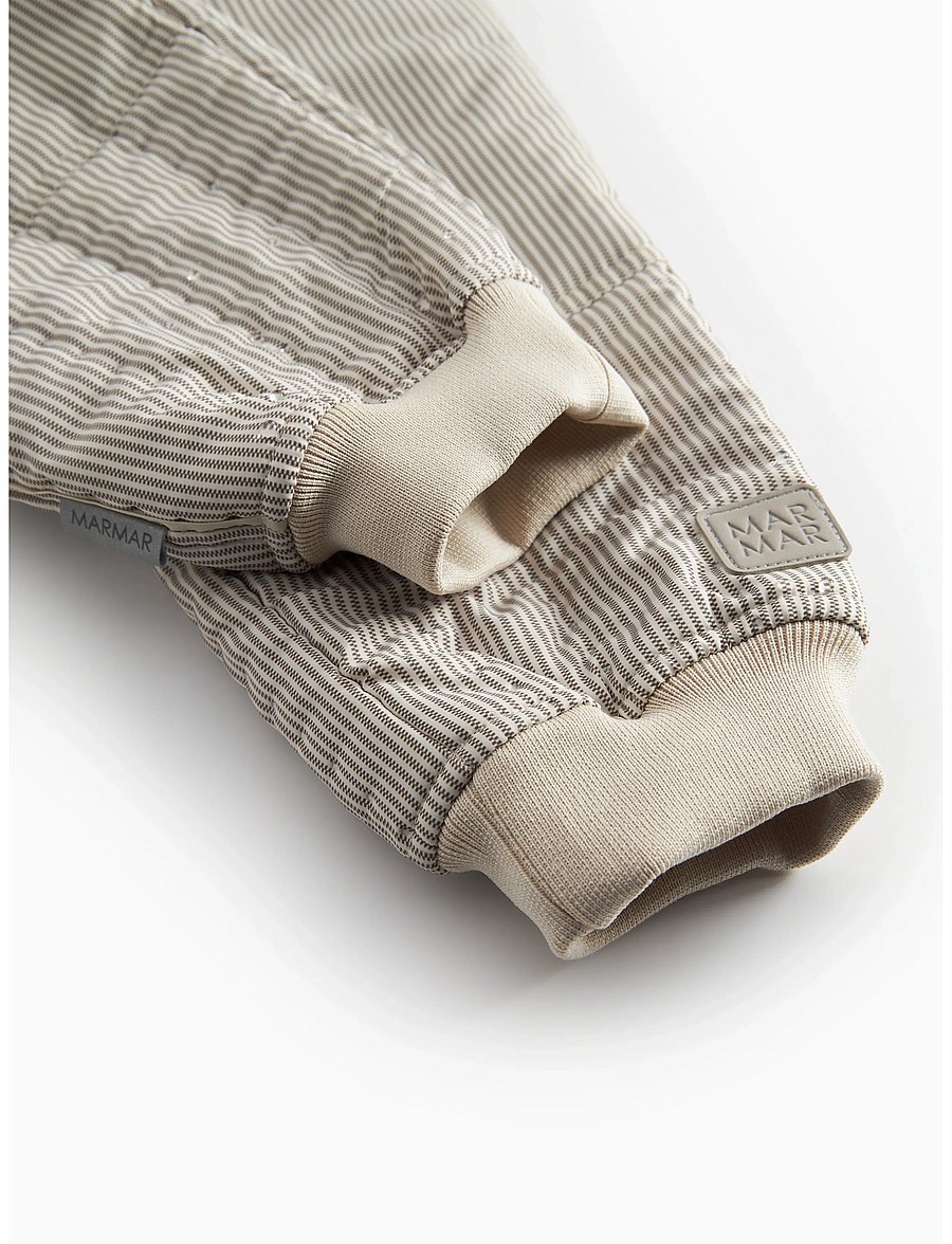 MarMar Copenhagen - Odin Pants - termobukser - dark brown stripe - 4