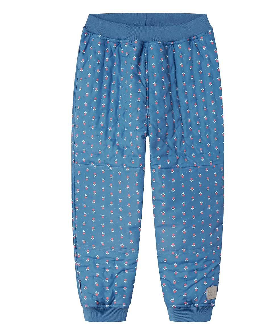MarMar Copenhagen - Odin Pants - termobukser - flower stripe - 0