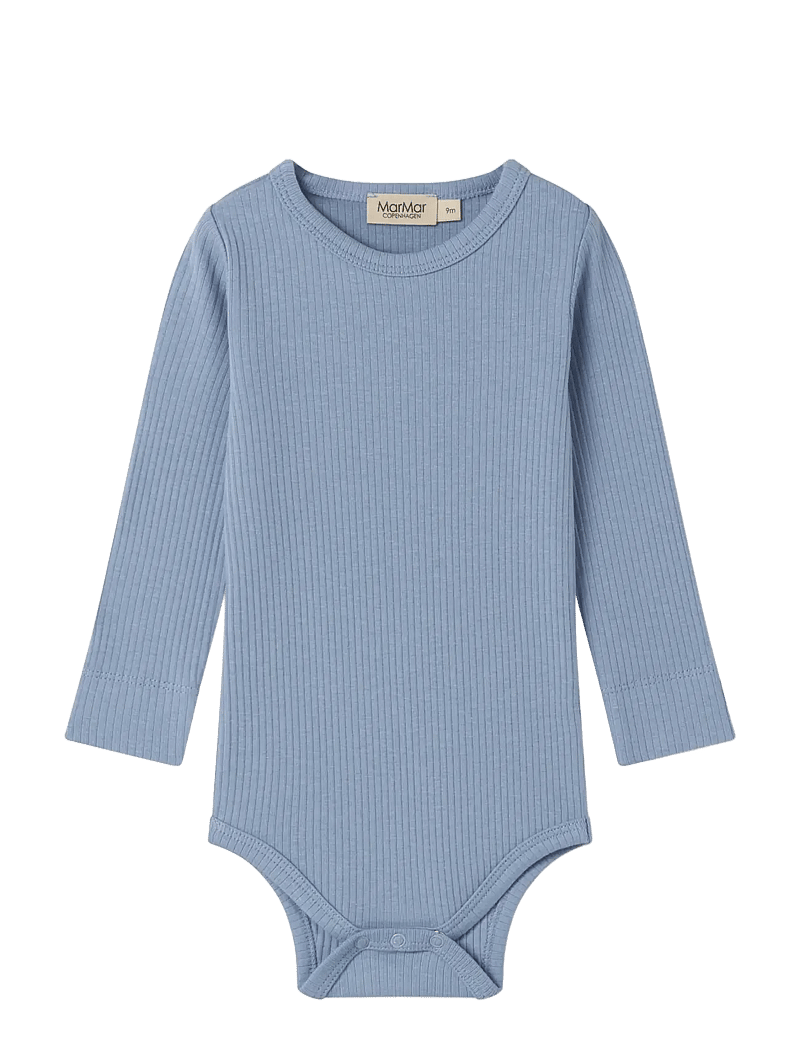 MarMar Copenhagen - Plain Body LS - langärmelig - blue iris - 0