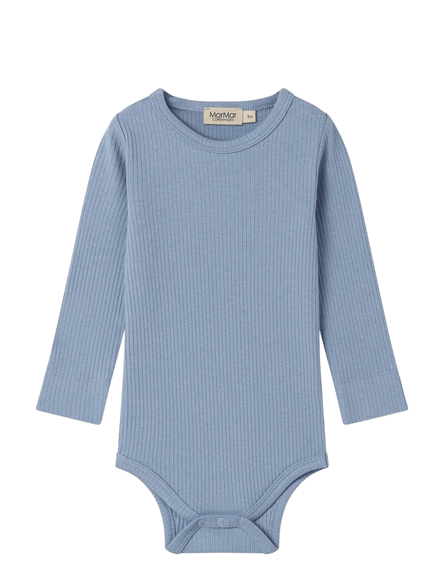 MarMar Copenhagen - Plain Body LS - pitkähihaiset - blue iris - 0