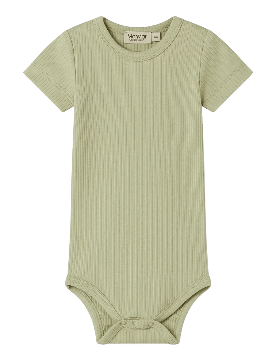 MarMar Copenhagen - Plain Body SS - kortärmade - dried bay - 0