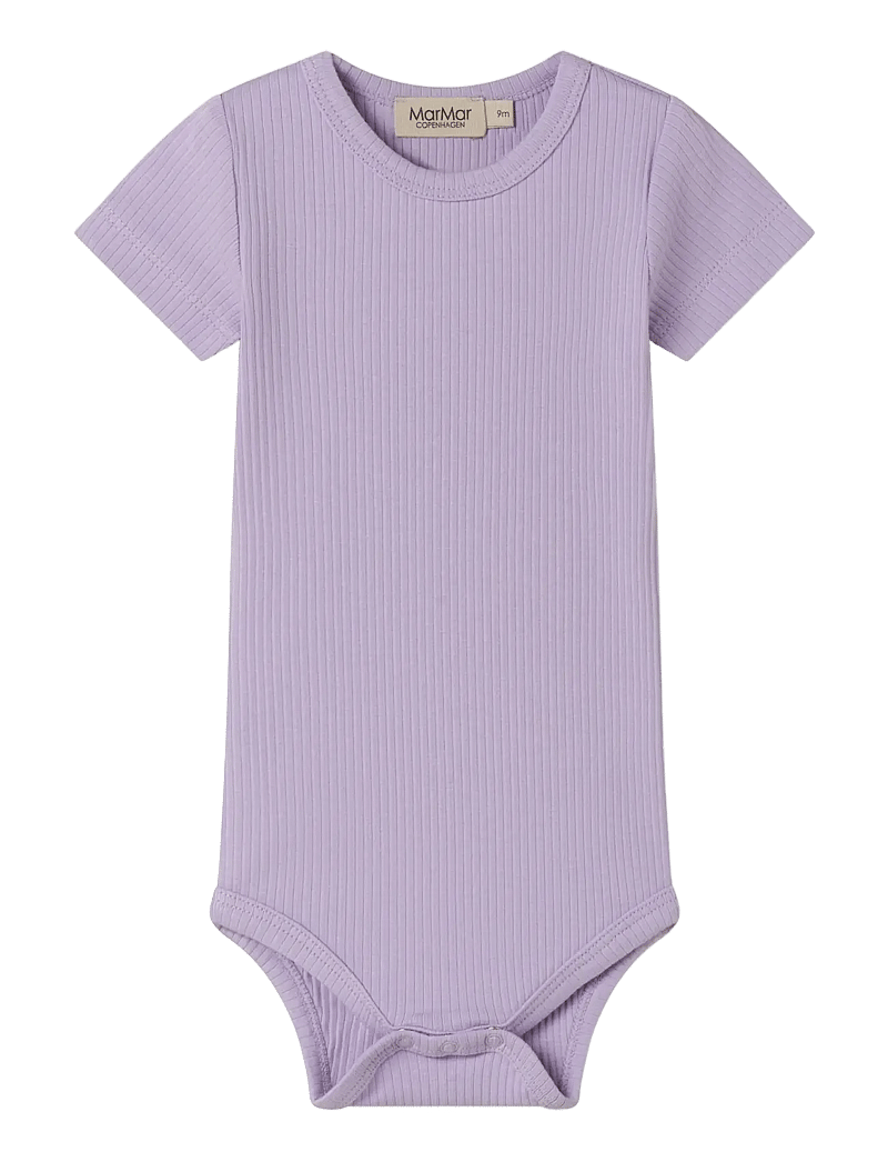 MarMar Copenhagen - Plain Body SS - lühikeste varrukatega - lilacs - 0