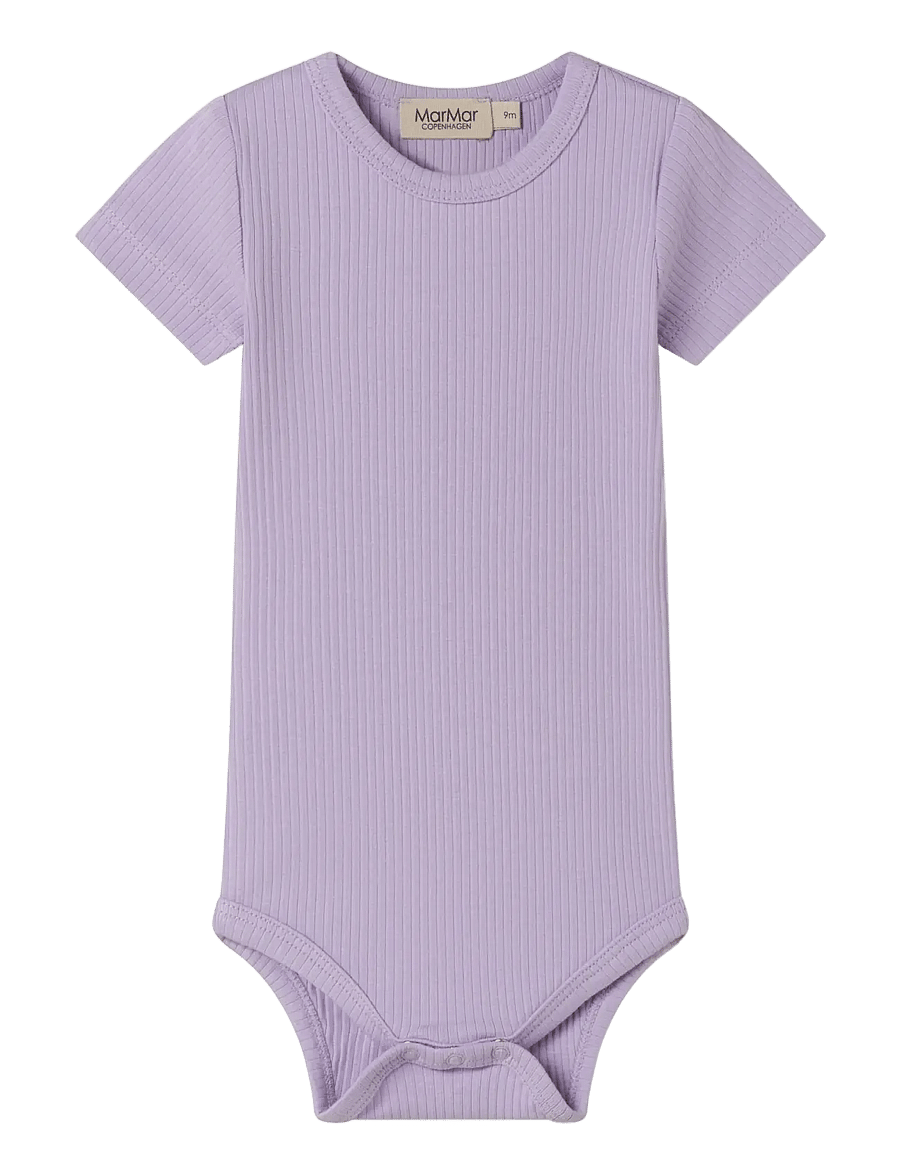 MarMar Copenhagen - Plain Body SS - kortärmade - lilacs - 0