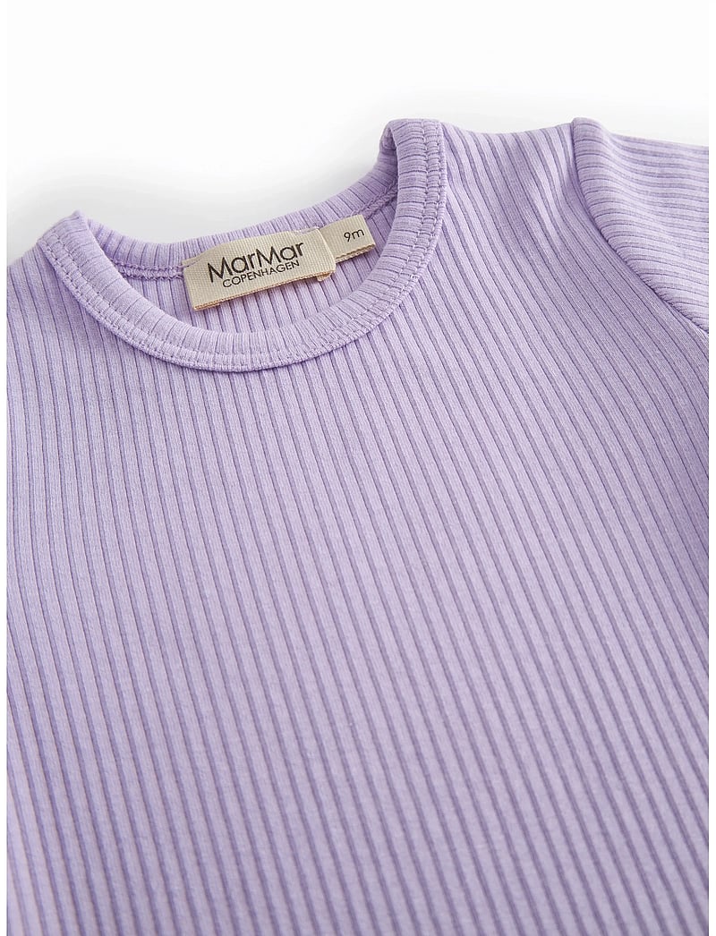 MarMar Copenhagen - Plain Body SS - lühikeste varrukatega - lilacs - 2