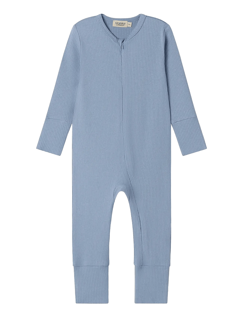 MarMar Copenhagen - Rompy Zip - langærmede - blue iris - 0