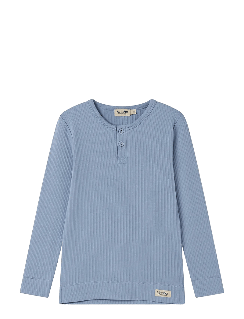 MarMar Copenhagen - Tee LS - langærmede - blue iris - 1