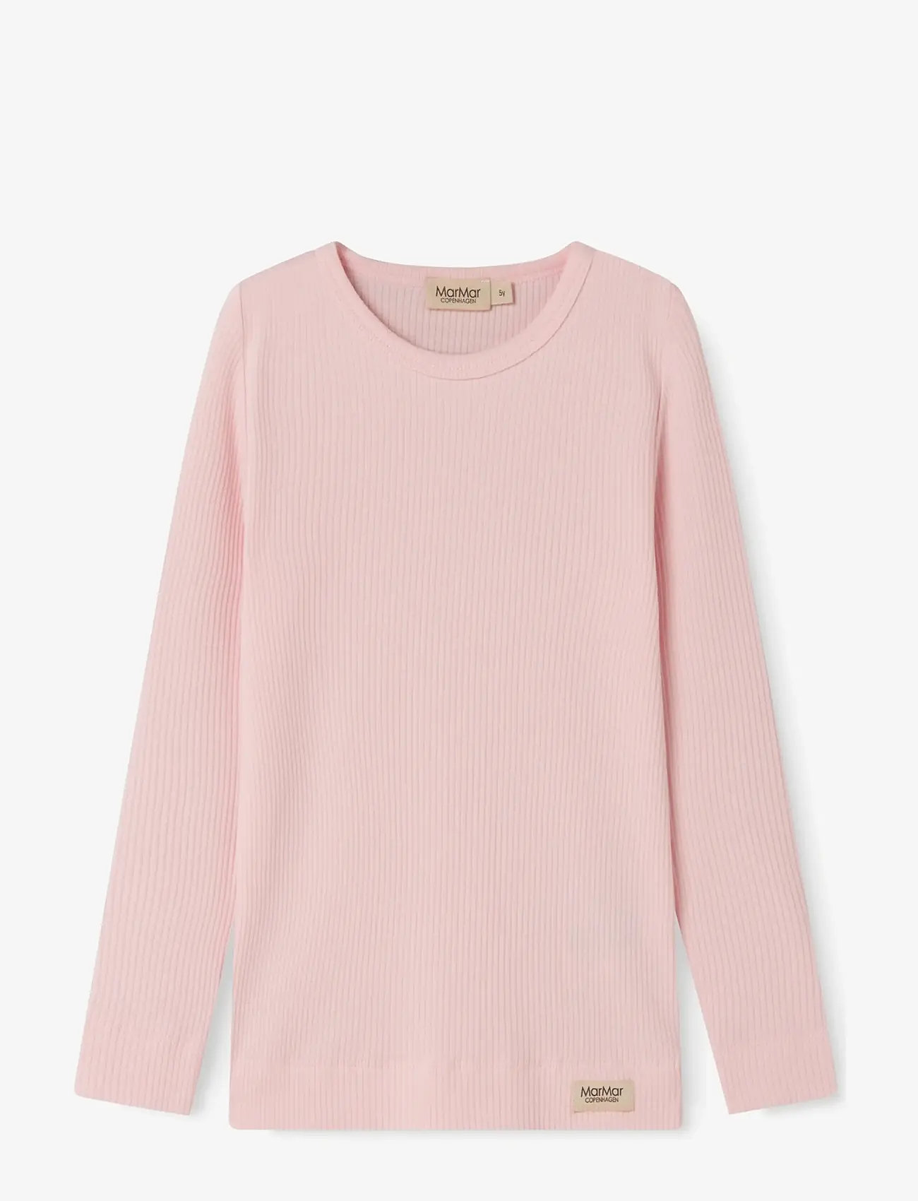 MarMar Copenhagen - Plain Tee LS - langærmede t-shirts - rose touch - 1