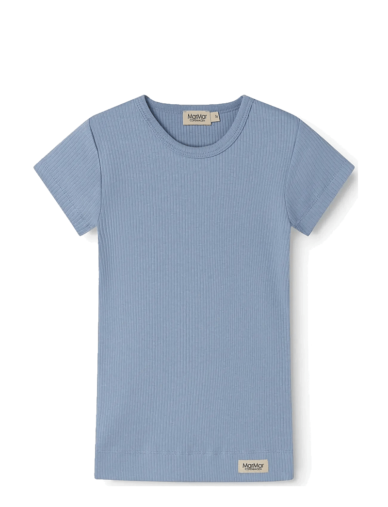 MarMar Copenhagen - Plain Tee SS - t-shirts - blue iris - 0
