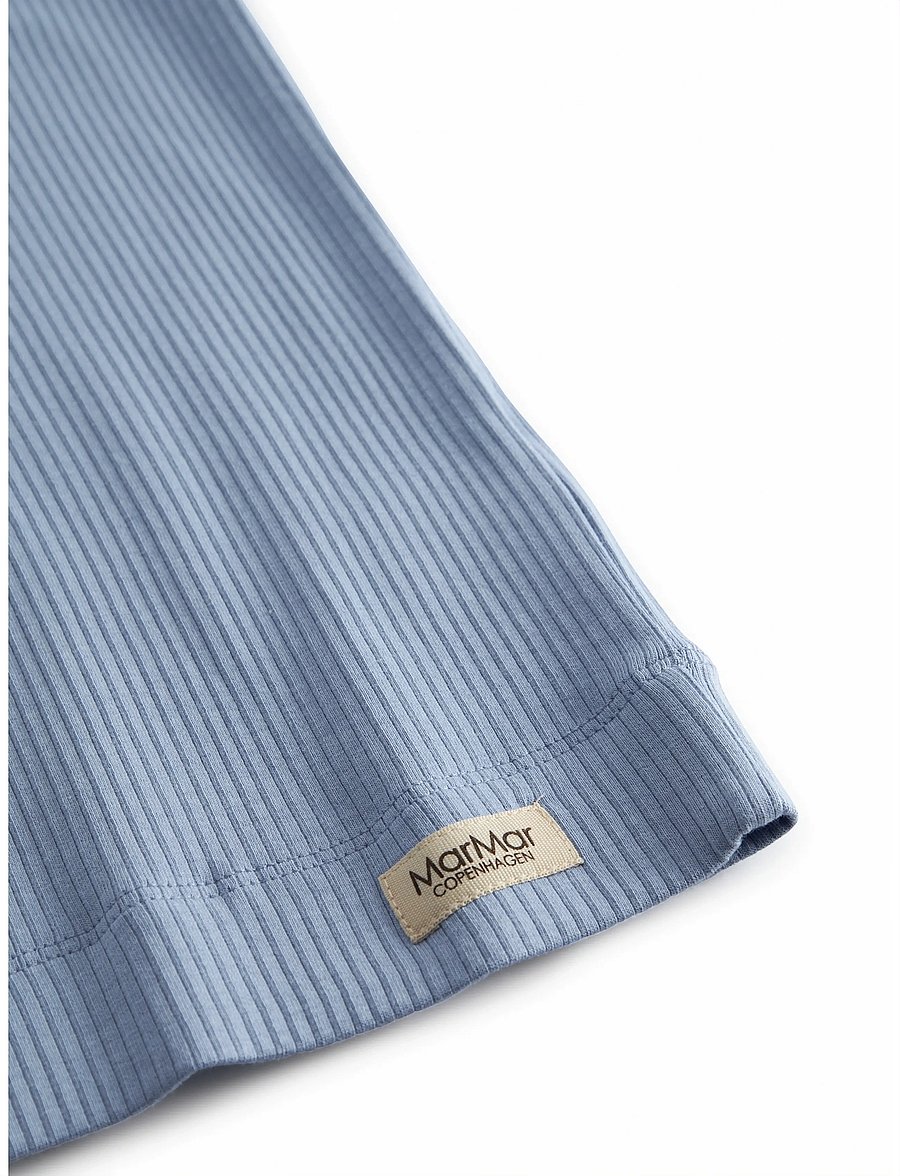 MarMar Copenhagen - Plain Tee SS - lühikeste varrukatega - blue iris - 3