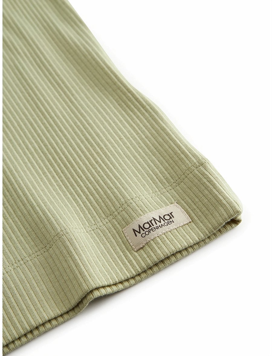 MarMar Copenhagen - Plain Tee SS - ar īsām piedurknēm - dried bay - 3