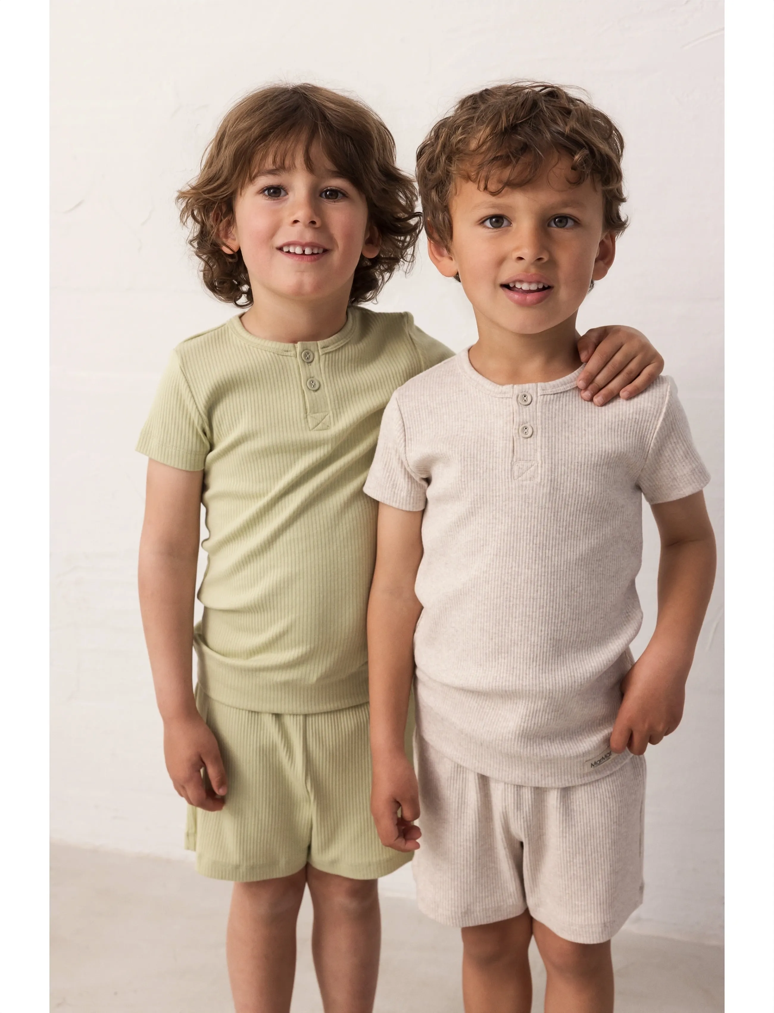 MarMar Copenhagen Pants S - Sweatshorts - DRIED BAY / green