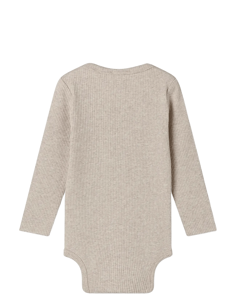 MarMar Copenhagen - Plain Body LS - long-sleeved - light beige mel. - 2