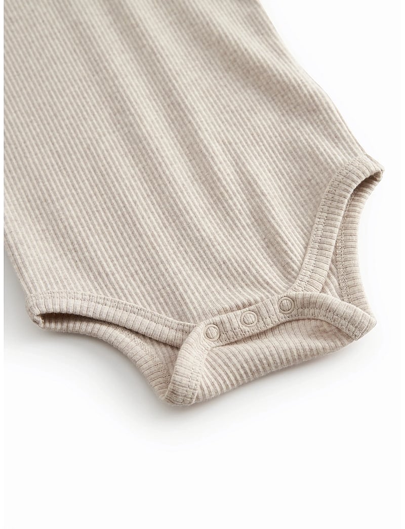 MarMar Copenhagen - Plain Body LS - langærmede - light beige mel. - 4