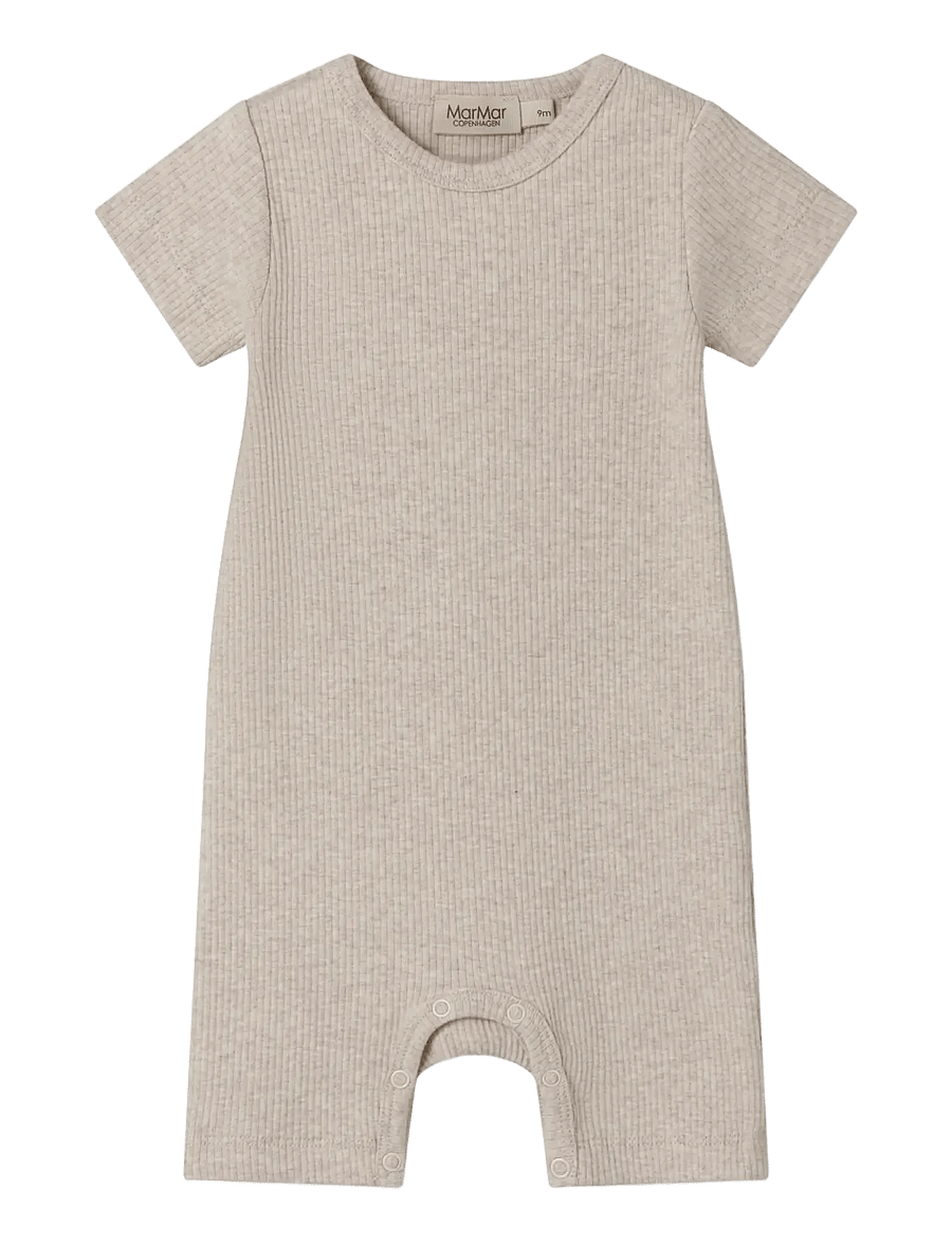 MarMar Copenhagen - Summer Rompy - À manches courtes - light beige mel. - 0