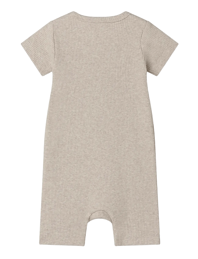 MarMar Copenhagen - Summer Rompy - kortærmede - light beige mel. - 1