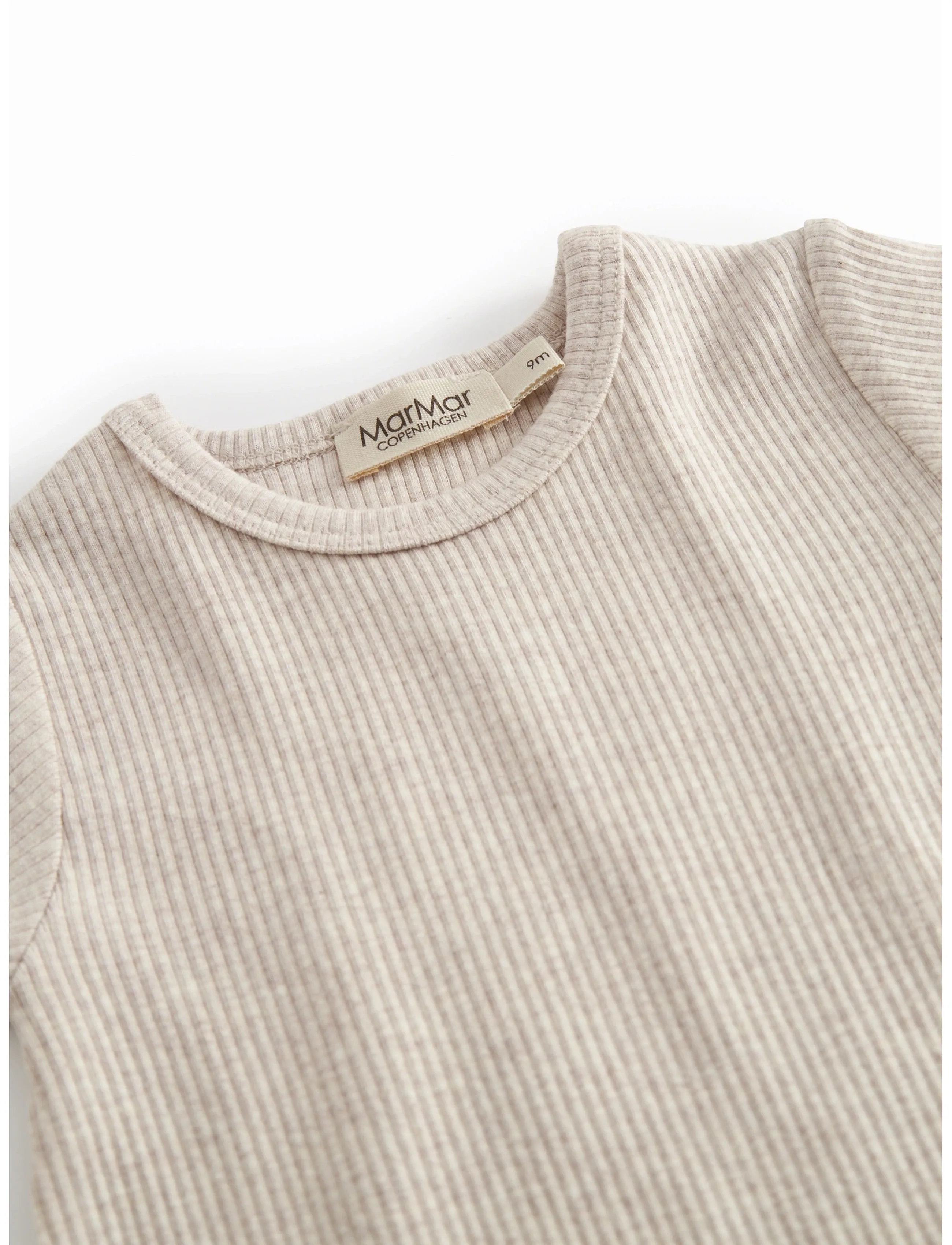 MarMar Copenhagen - Summer Rompy - À manches courtes - light beige mel. - 2