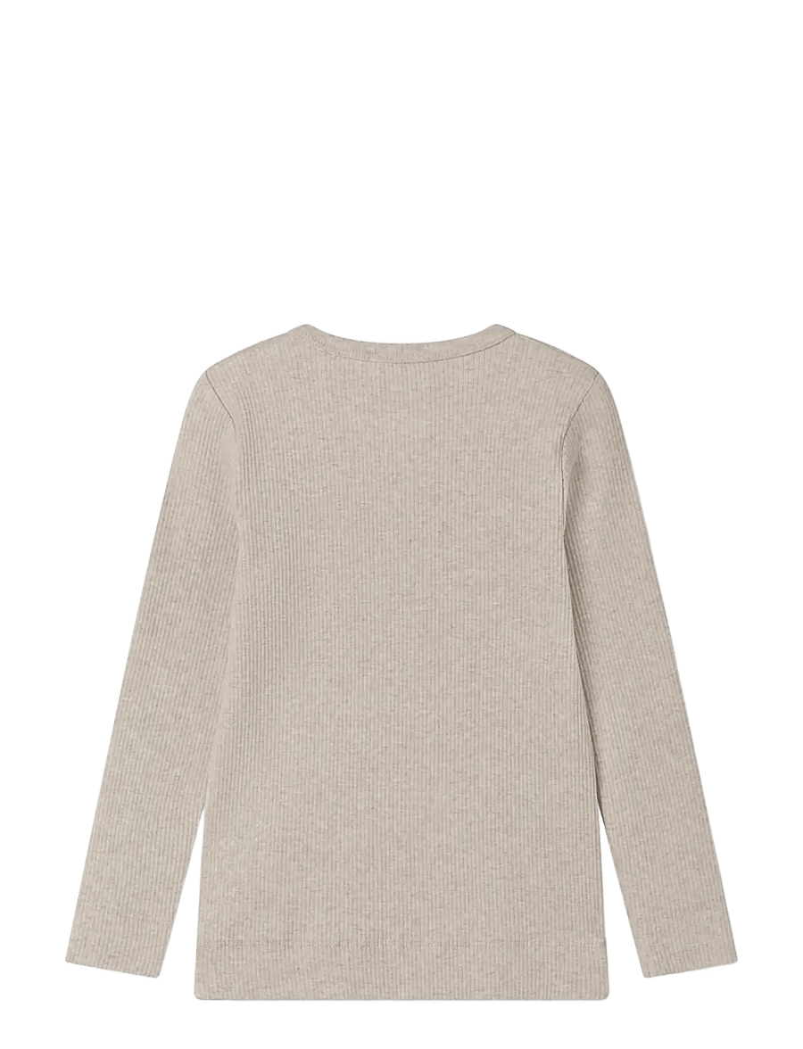 MarMar Copenhagen - Tee LS - langärmelige - light beige mel. - 1
