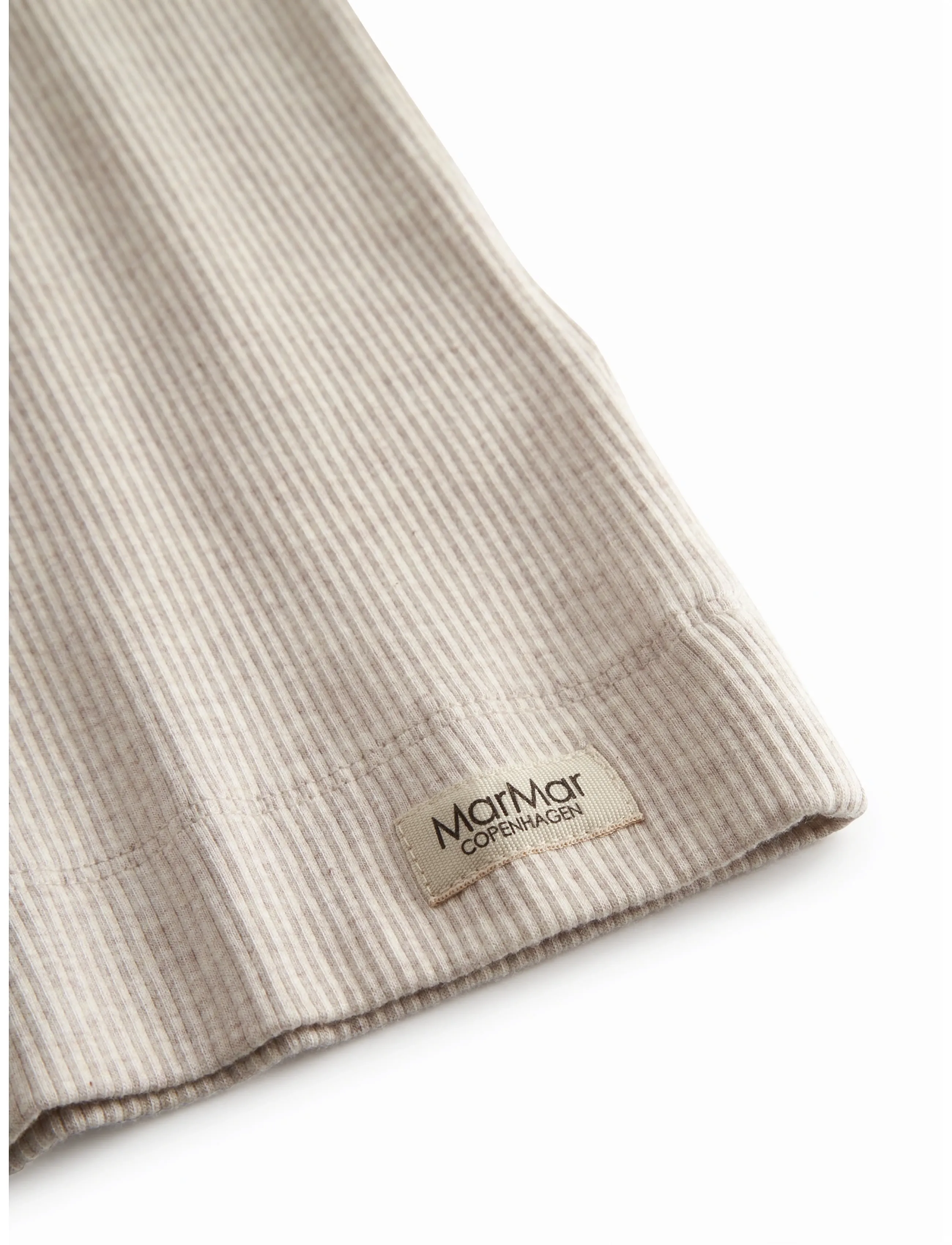 MarMar Copenhagen - Tee LS - langärmelige - light beige mel. - 3