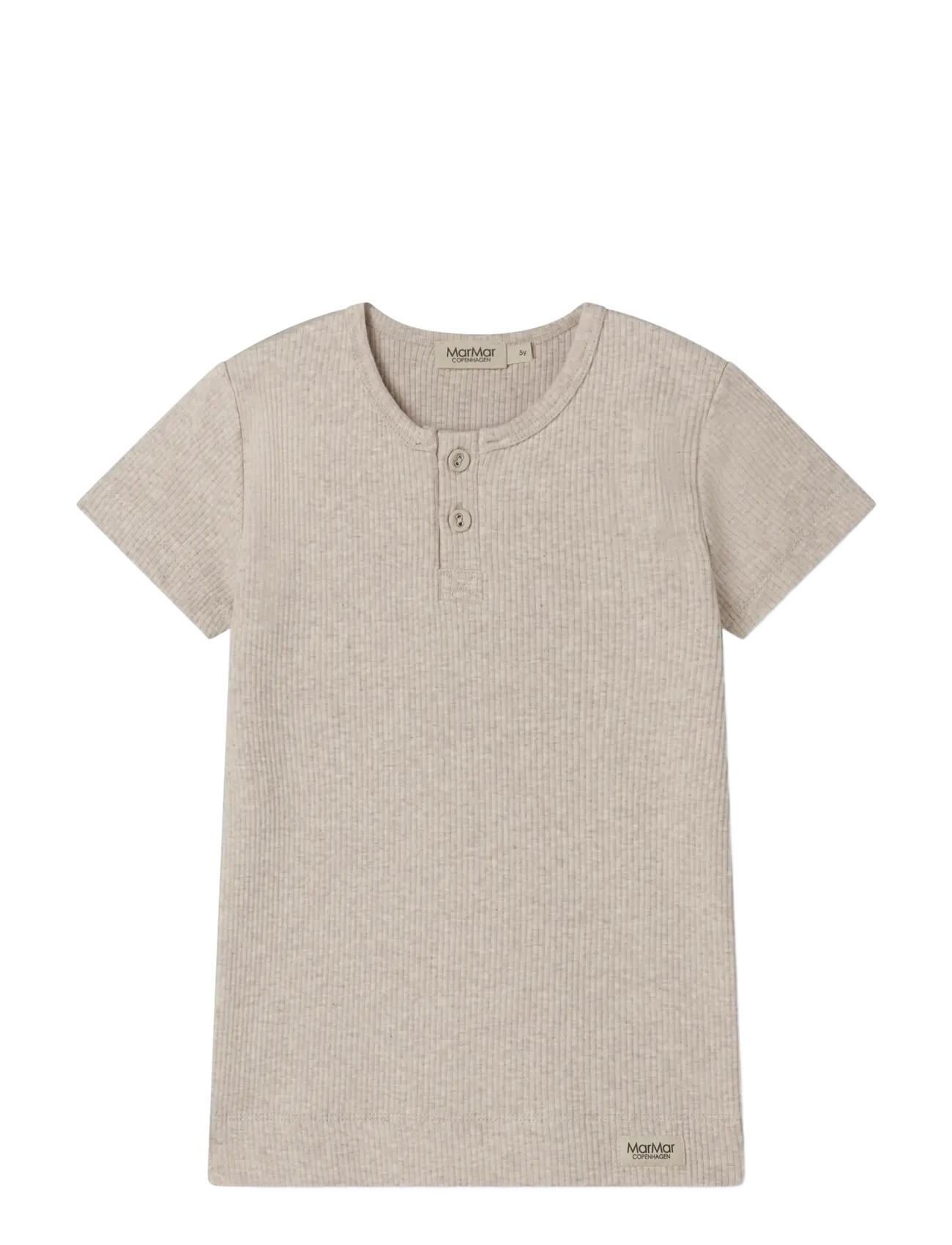 MarMar Copenhagen Tee SS - 4 for 3 - LIGHT BEIGE MEL. / beige