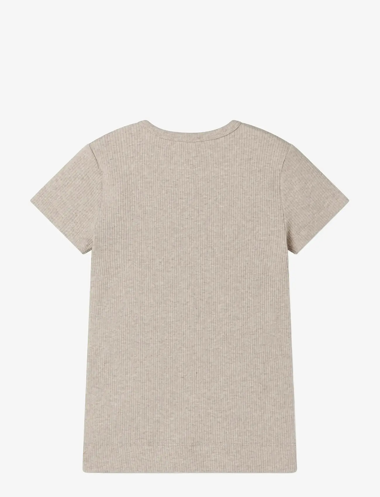 MarMar Copenhagen - Tee SS - kortærmede - light beige mel. - 2