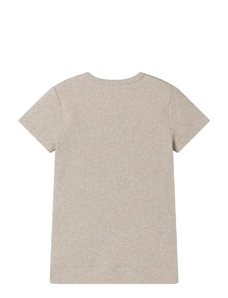 MarMar Copenhagen - Tee SS - kortærmede - light beige mel. - 2