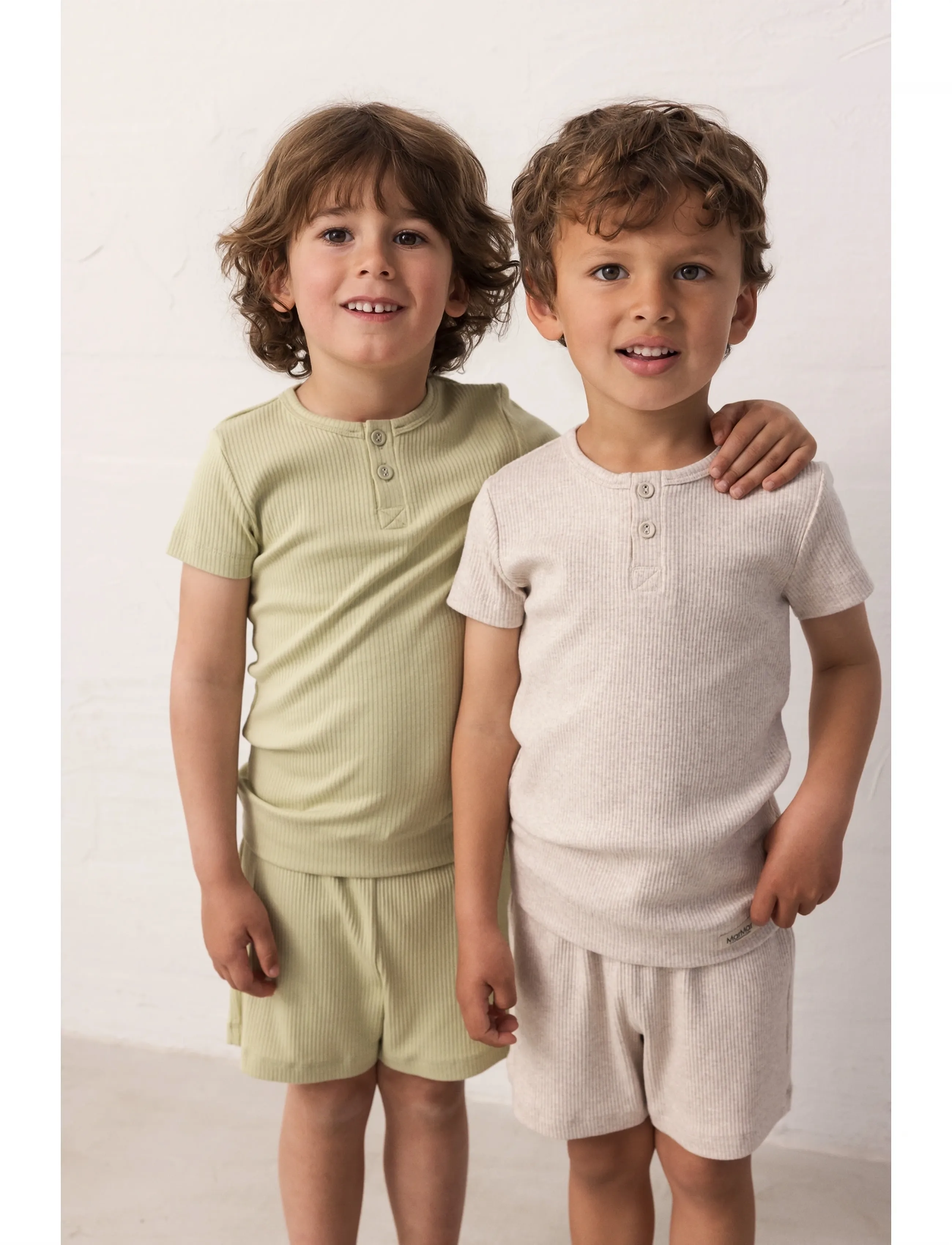 MarMar Copenhagen Tee SS - Toppe og t-shirts - LIGHT BEIGE MEL. / beige