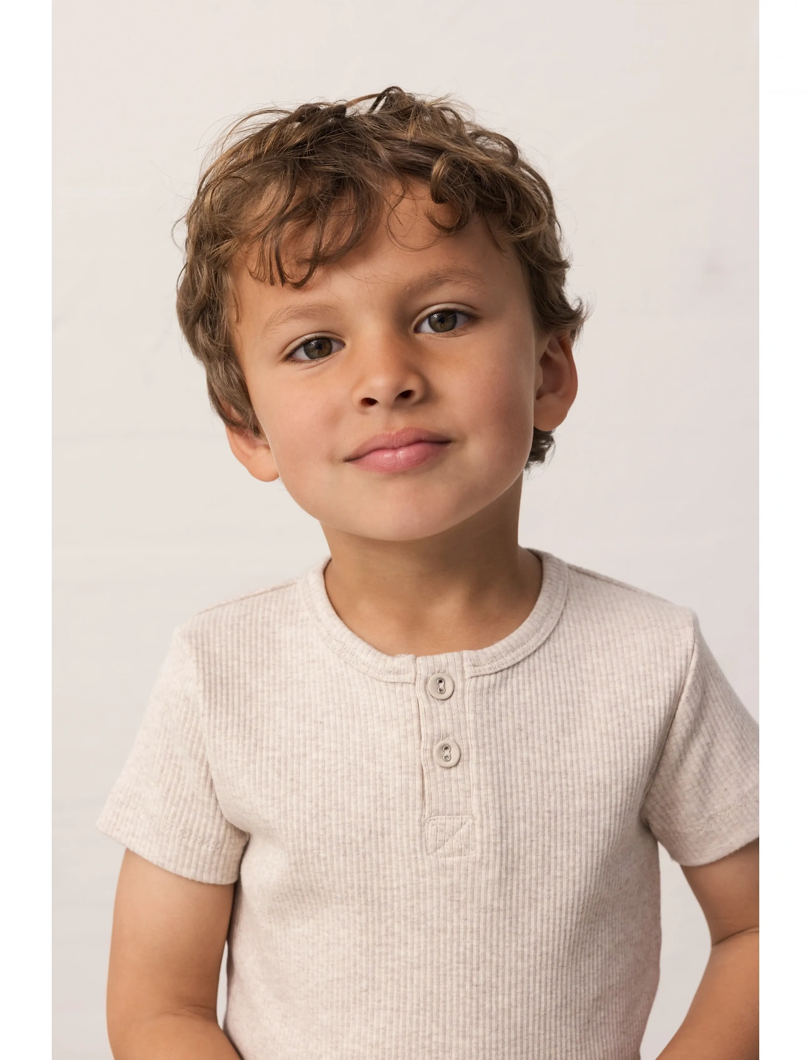 MarMar Copenhagen - Tee SS - short-sleeved - light beige mel. - 3