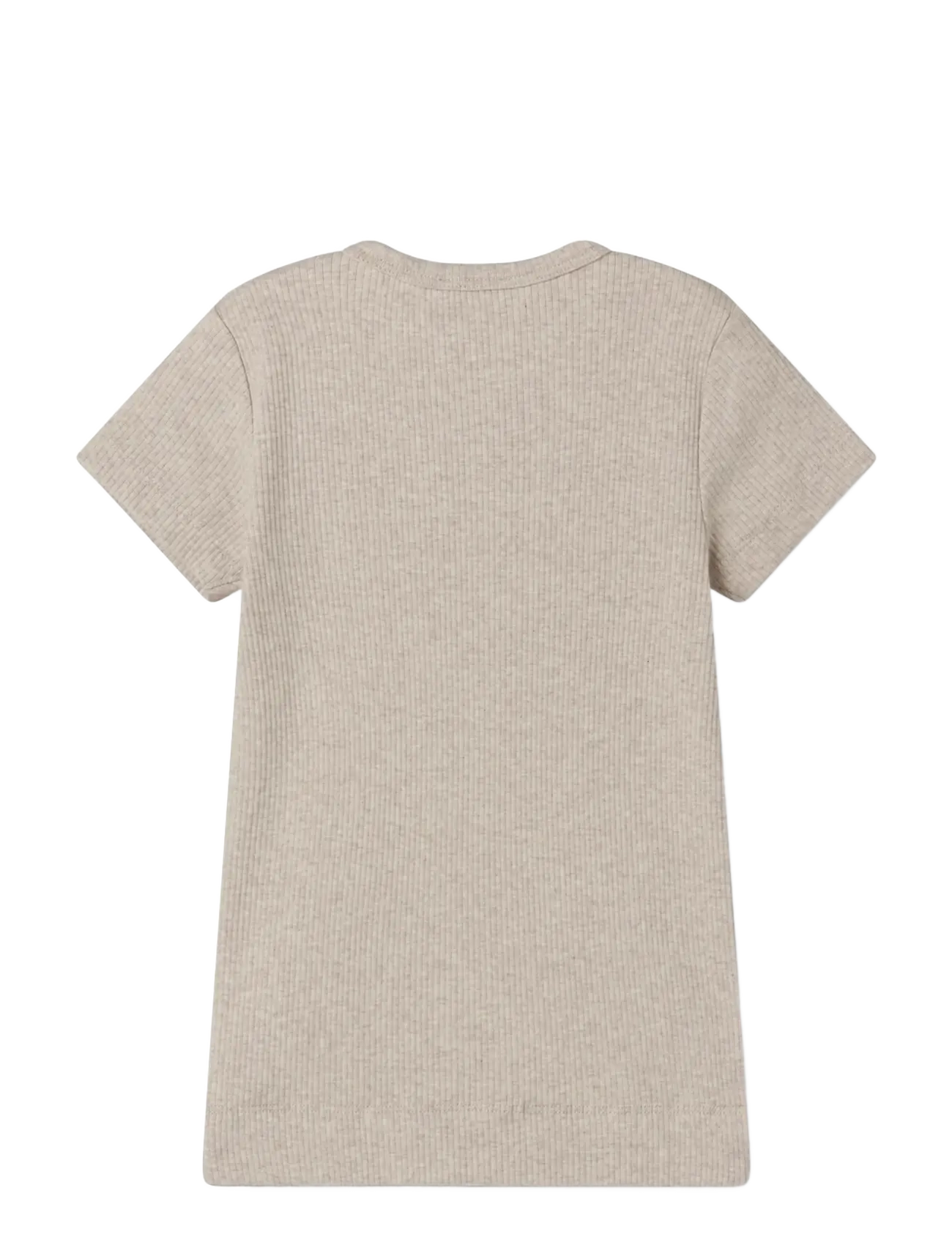 MarMar Copenhagen - Plain Tee SS - short-sleeved - light beige mel. - 1