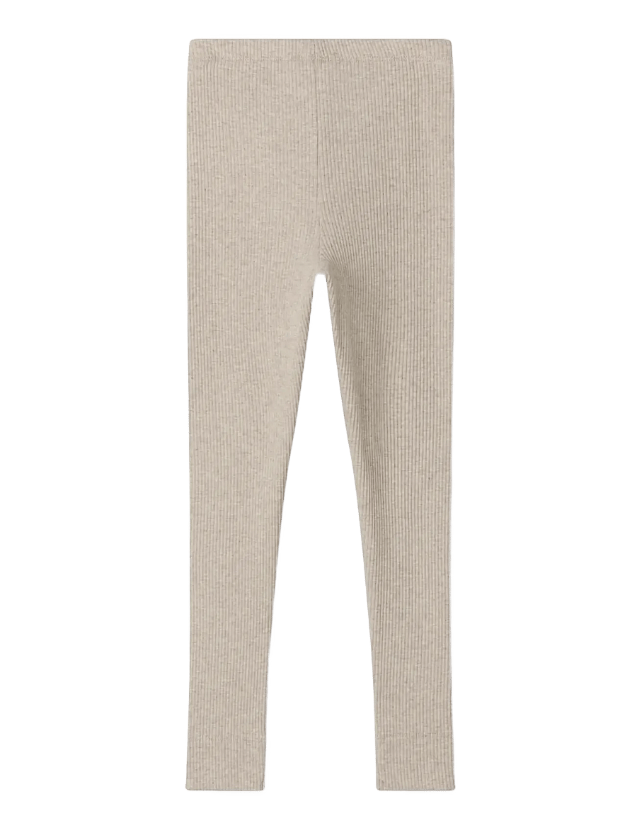 MarMar Copenhagen - Leg - leggings - light beige mel. - 2