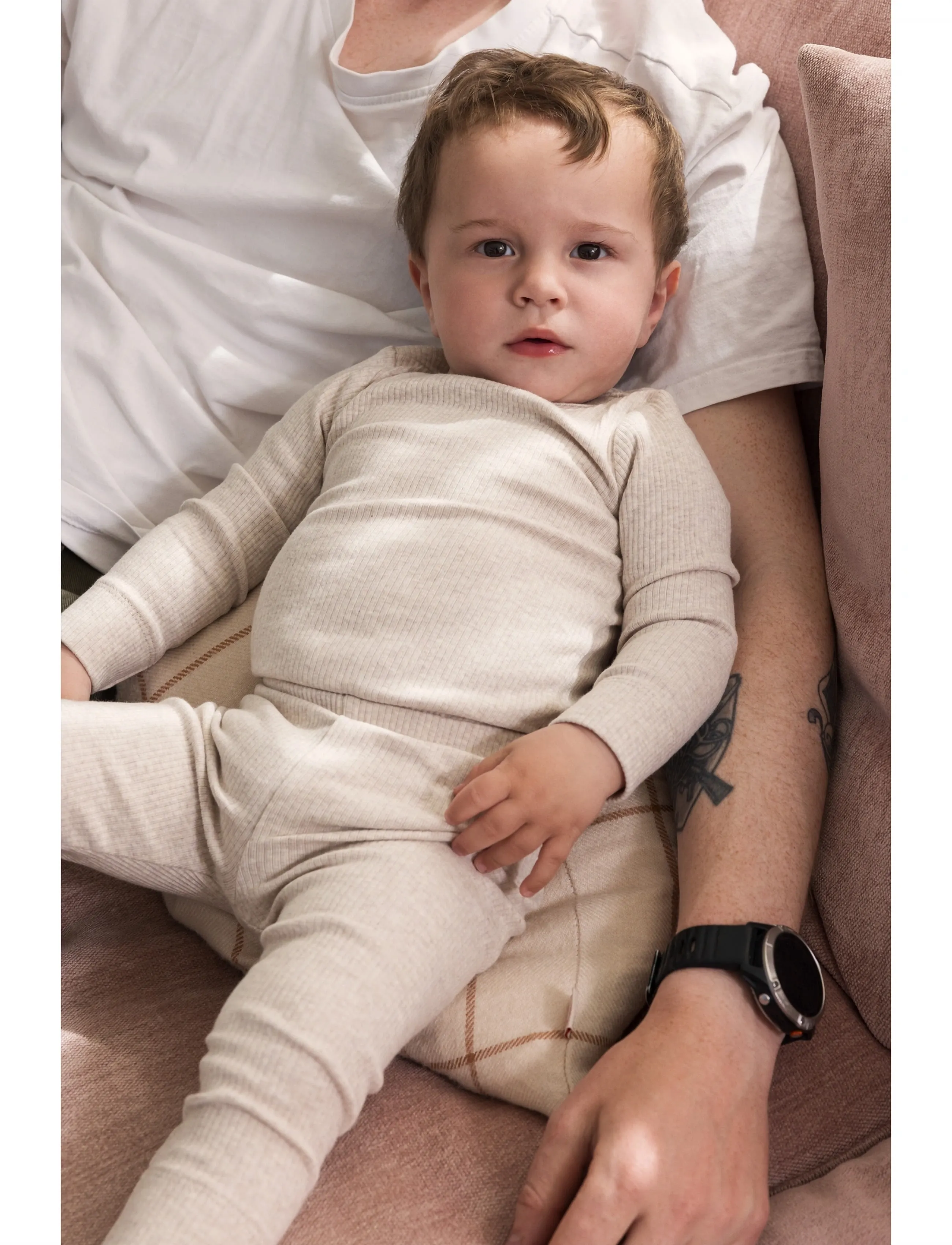 MarMar Copenhagen Leg - Leggings - LIGHT BEIGE MEL. / beige