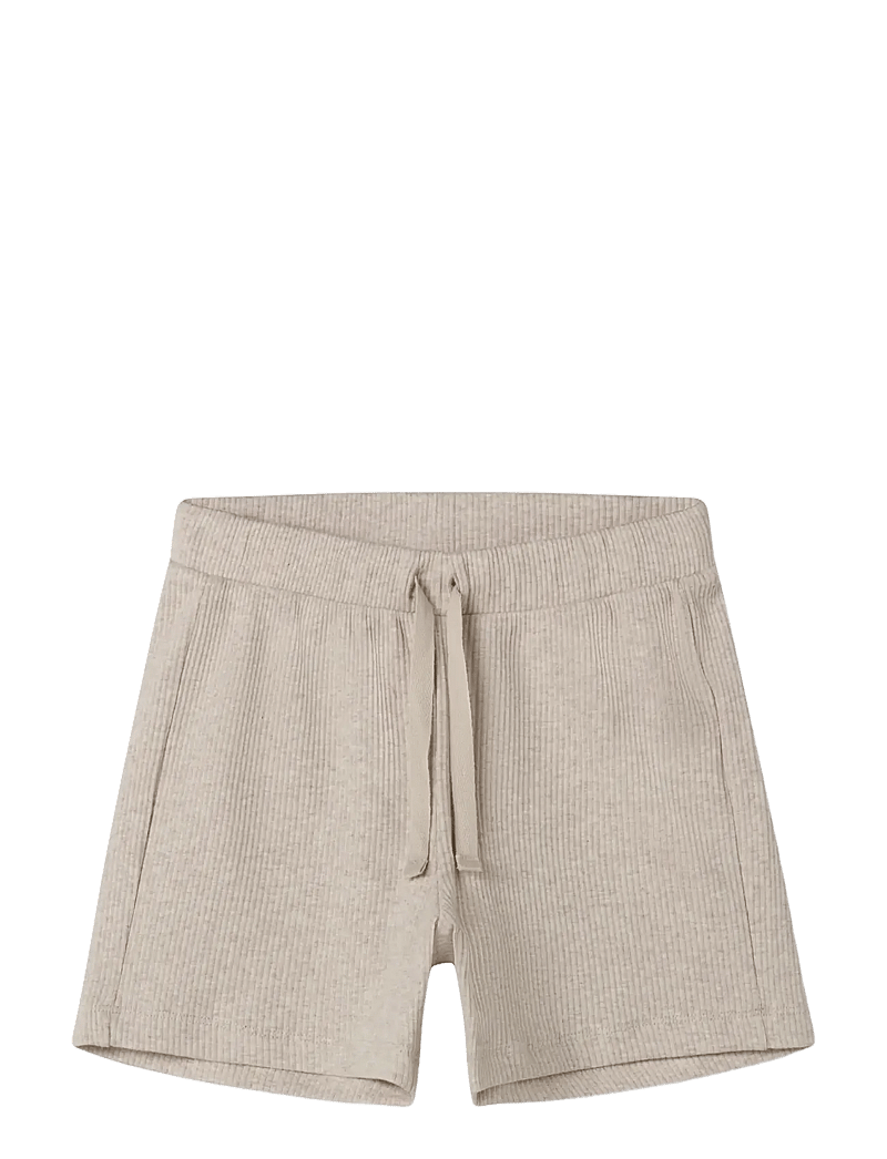 MarMar Copenhagen - Pants S - sweatshorts - light beige mel. - 1