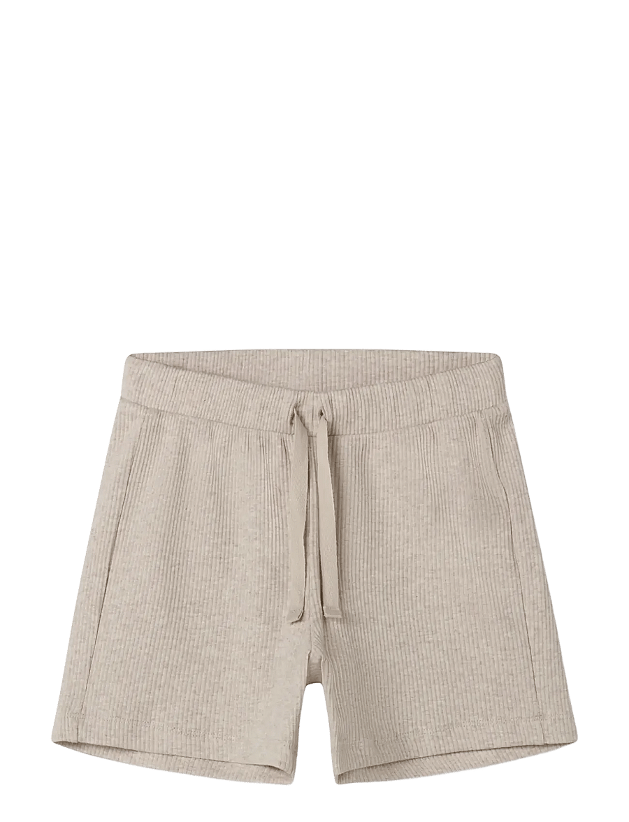 MarMar Copenhagen - Pants S - sweat shorts - light beige mel. - 1