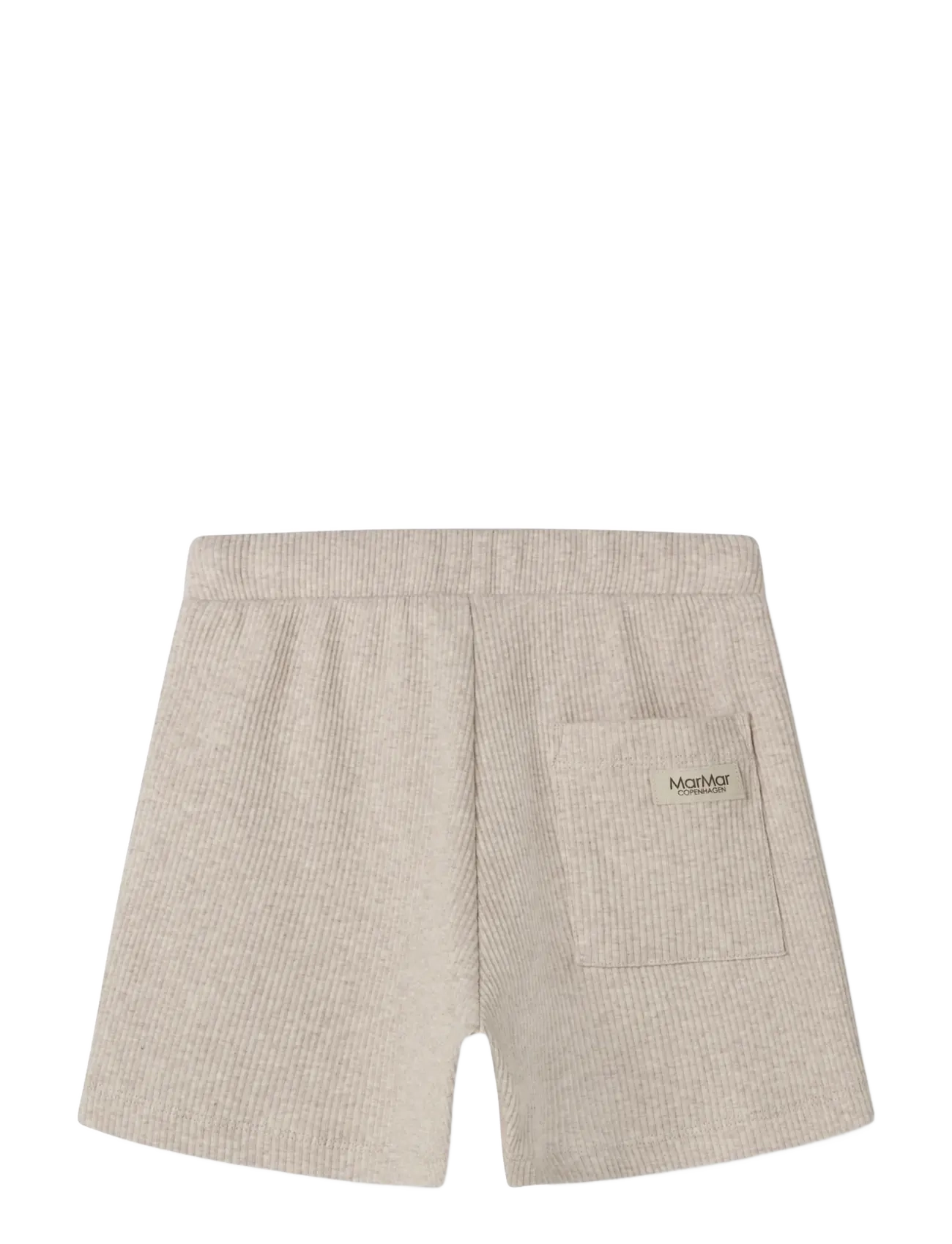 MarMar Copenhagen - Pants S - sweat shorts - light beige mel. - 2