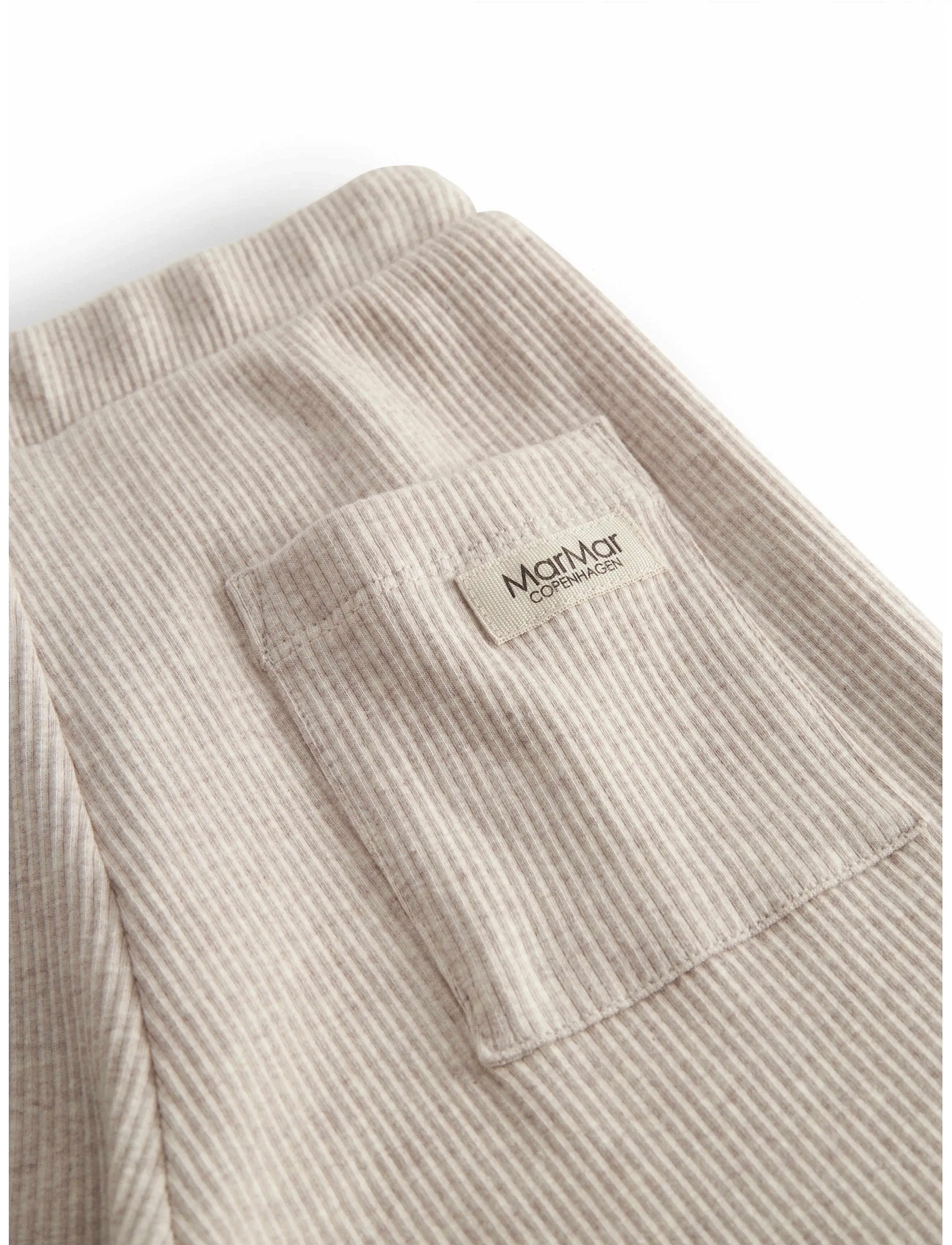 MarMar Copenhagen - Pants S - sweat shorts - light beige mel. - 4