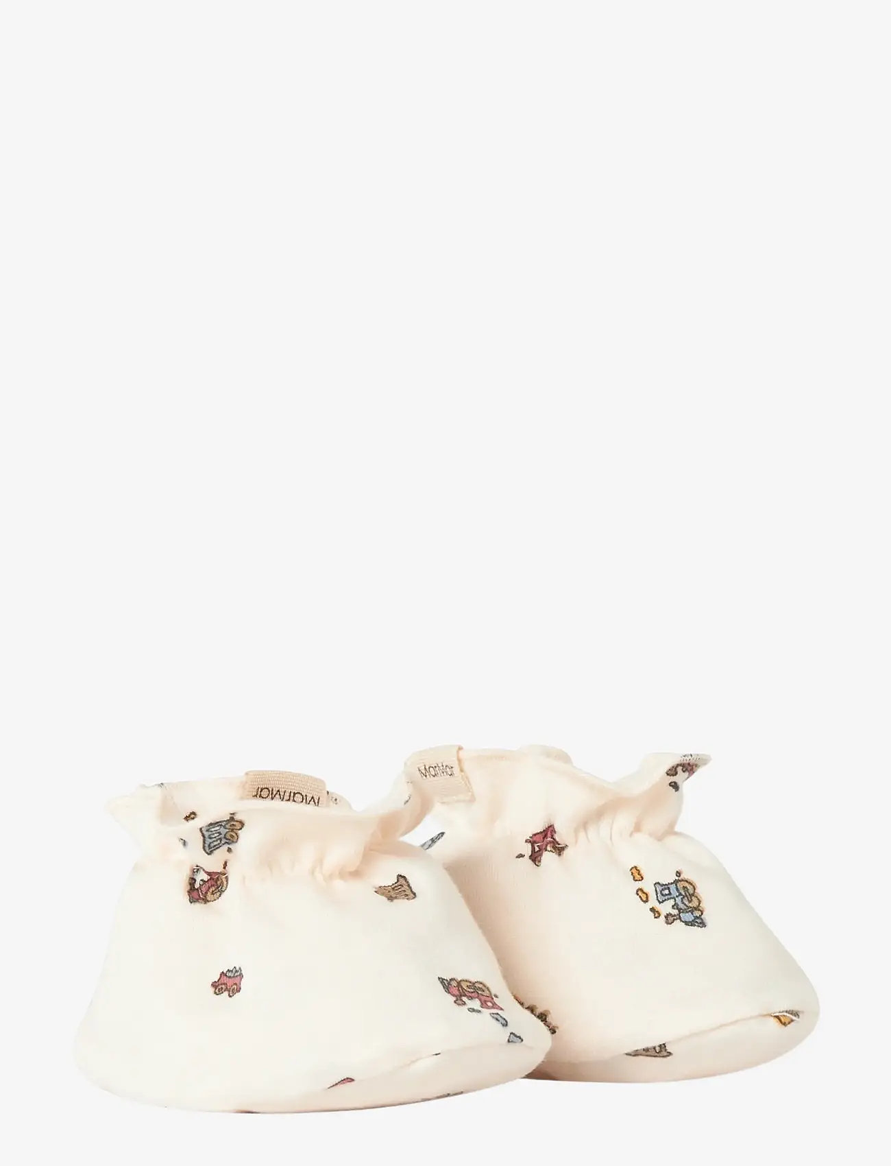 MarMar Copenhagen - Bootsies - babystrikstøvler - trains - 0