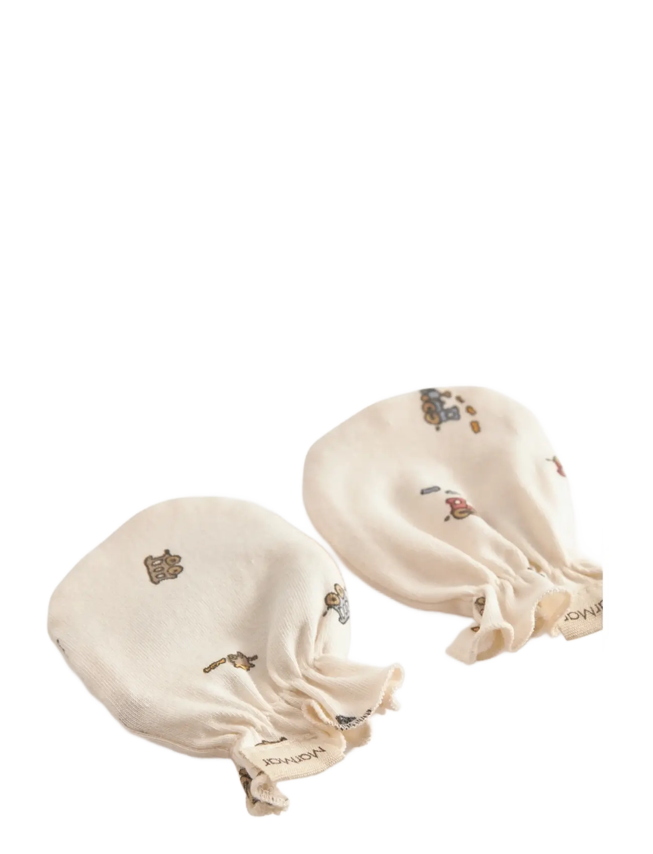 MarMar Copenhagen Glovies - Kampanj - TRAINS / cream