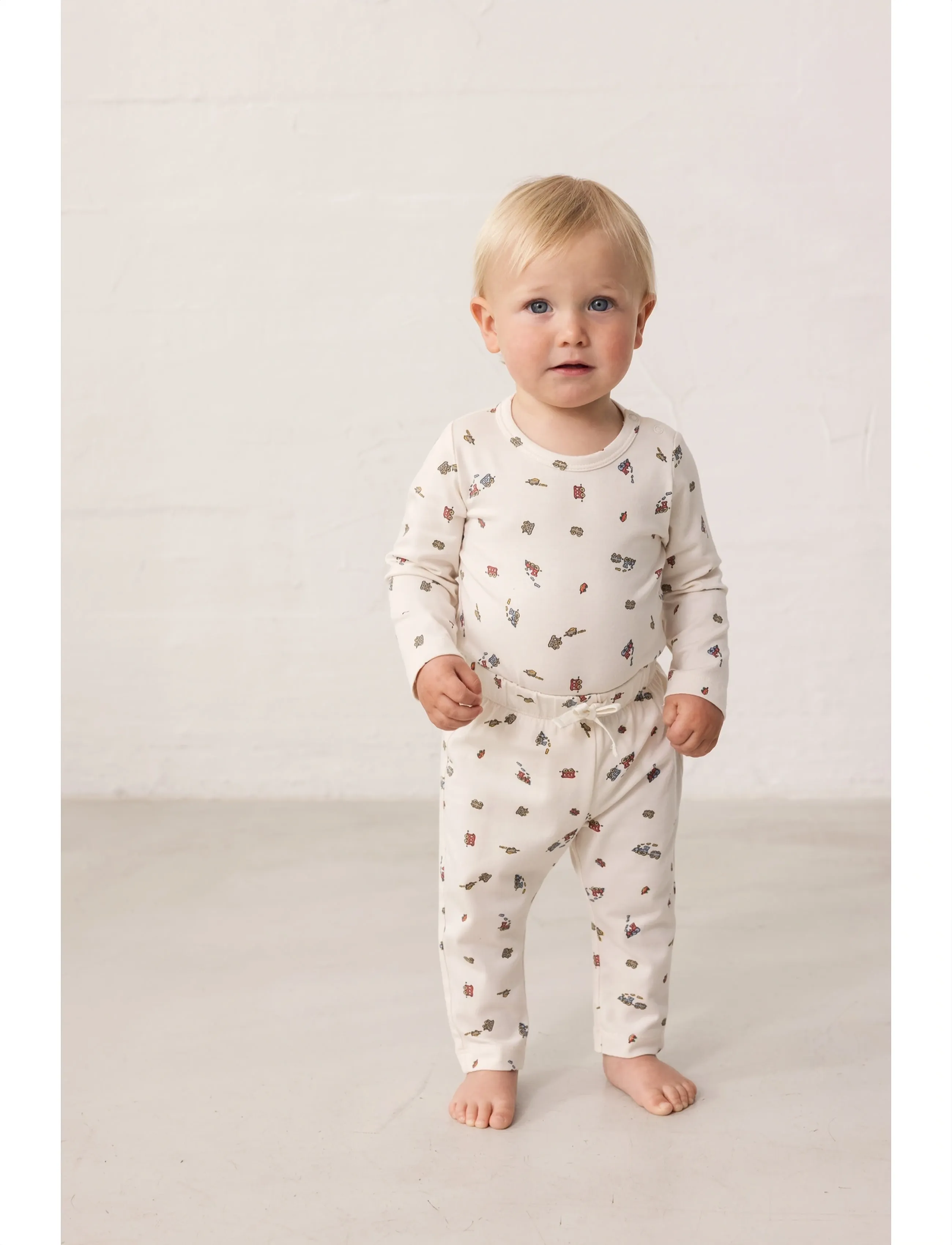 MarMar Copenhagen Pitti - Hosen - TRAINS / cream