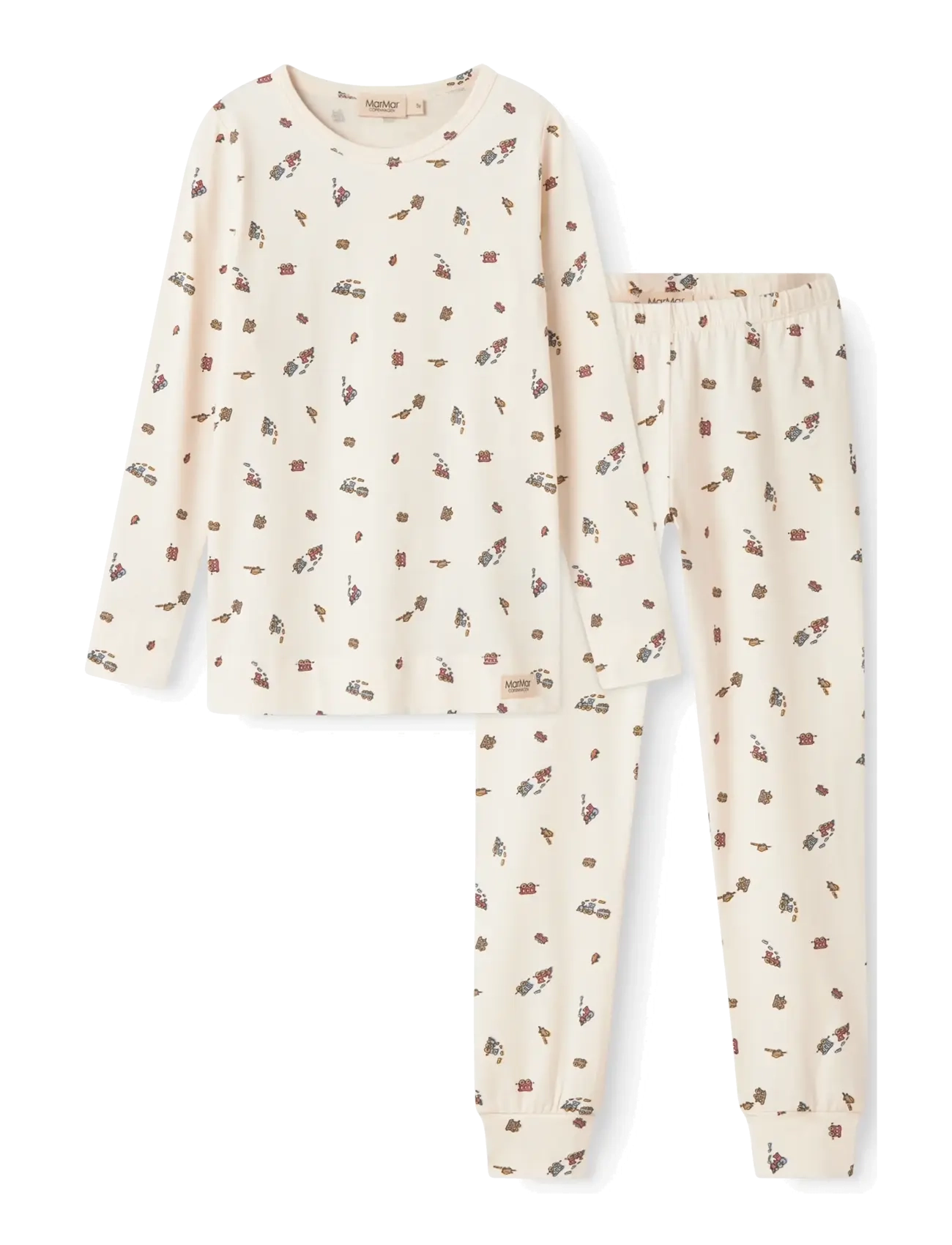 MarMar Copenhagen Sleepwear - Neuheiten - TRAINS / cream