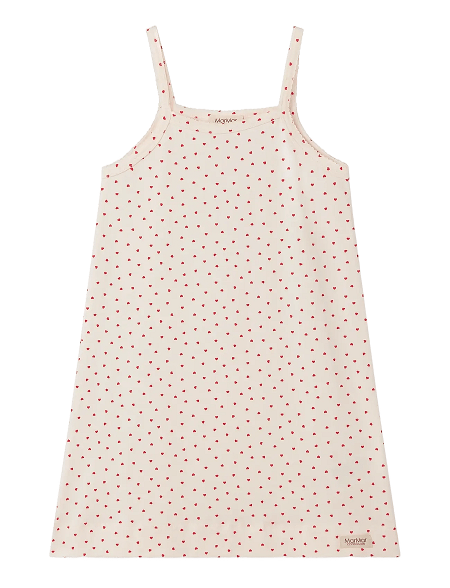 MarMar Copenhagen - Strap Dress - Ärmlösa babyklänningar - happy hearts - 1