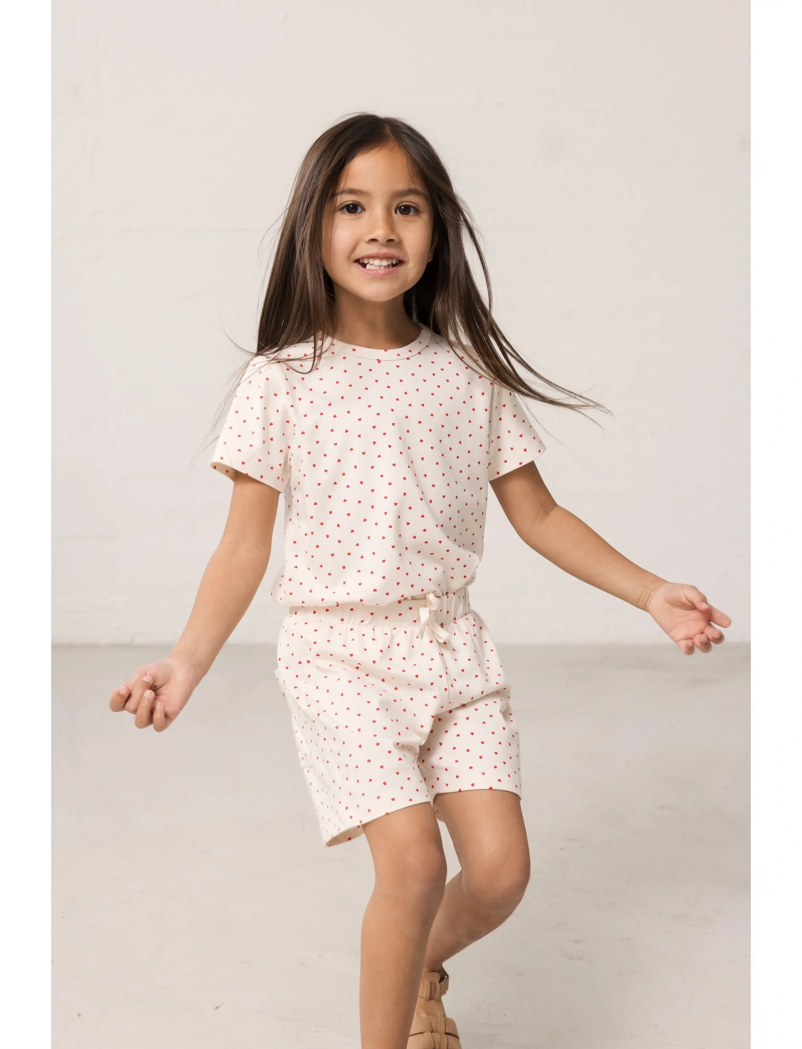 MarMar Copenhagen Tago - Toppe og t-shirts - HAPPY HEARTS / cream