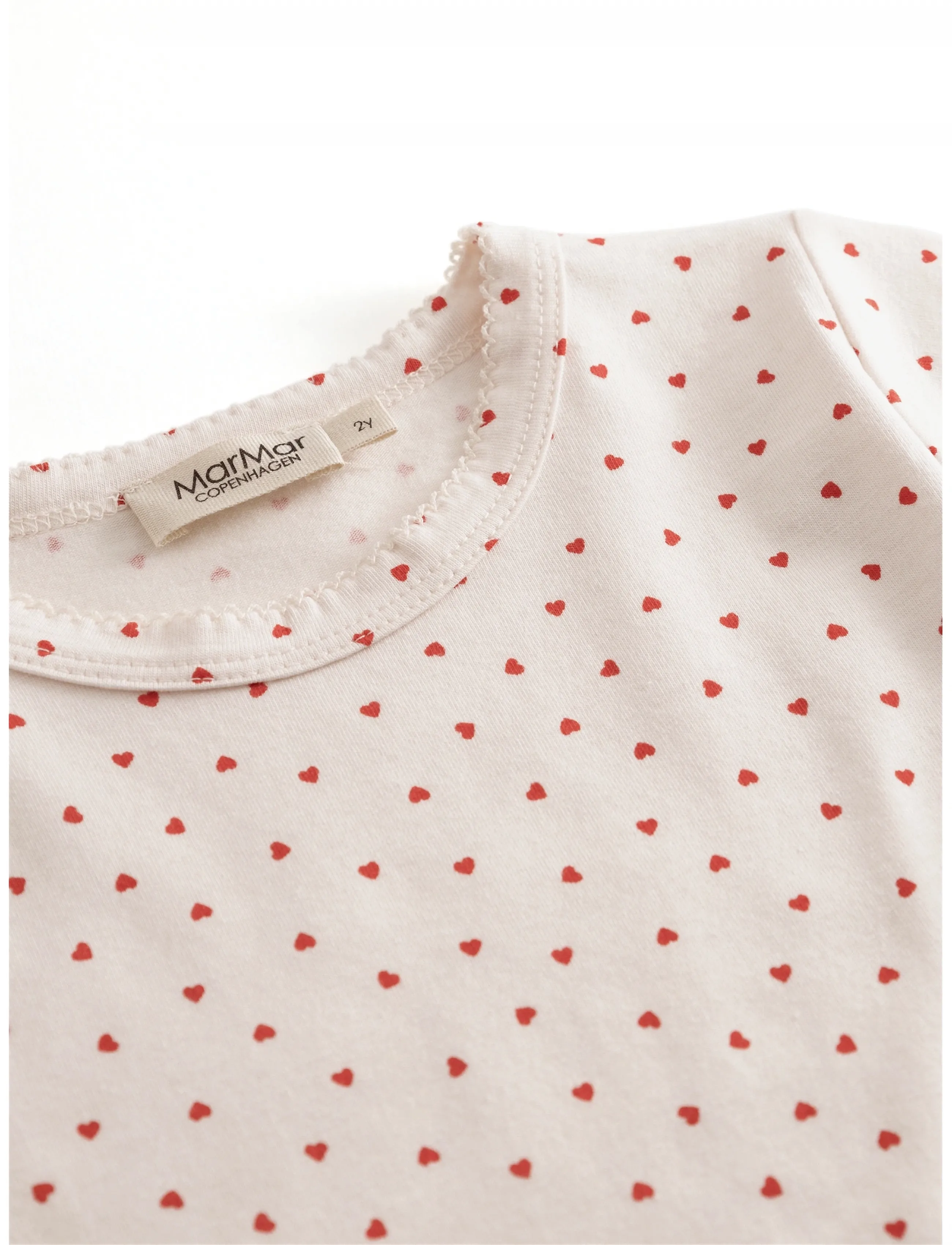 MarMar Copenhagen - Tago - short-sleeved - happy hearts - 3