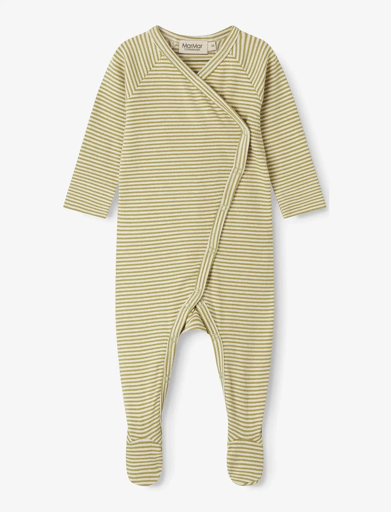 MarMar Copenhagen - Rocco - langærmede - olive stripe - 0