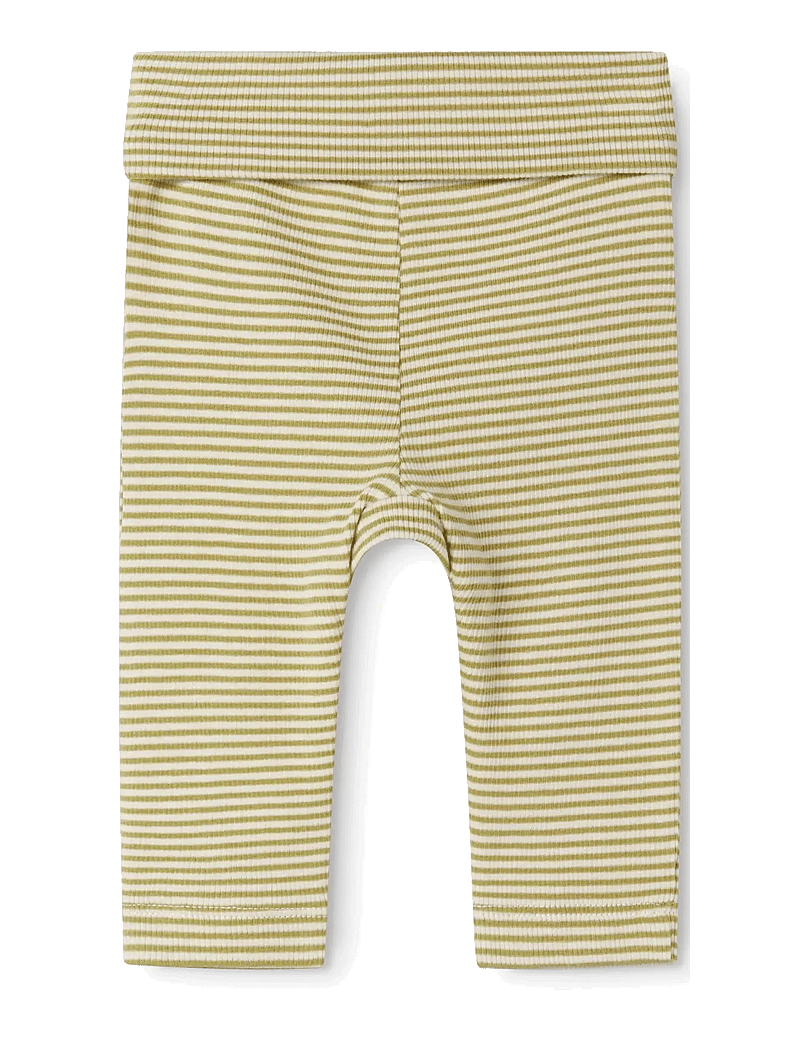 MarMar Copenhagen - Piva - leggings - olive stripe - 1