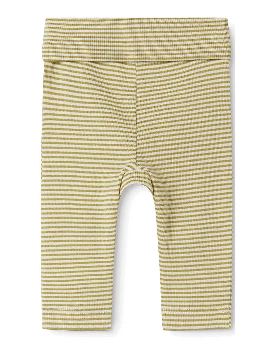 MarMar Copenhagen - Piva - leggings - olive stripe - 1