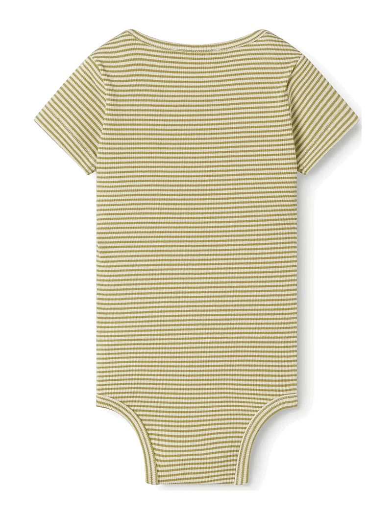 MarMar Copenhagen - Ben SS - kortærmede - olive stripe - 1