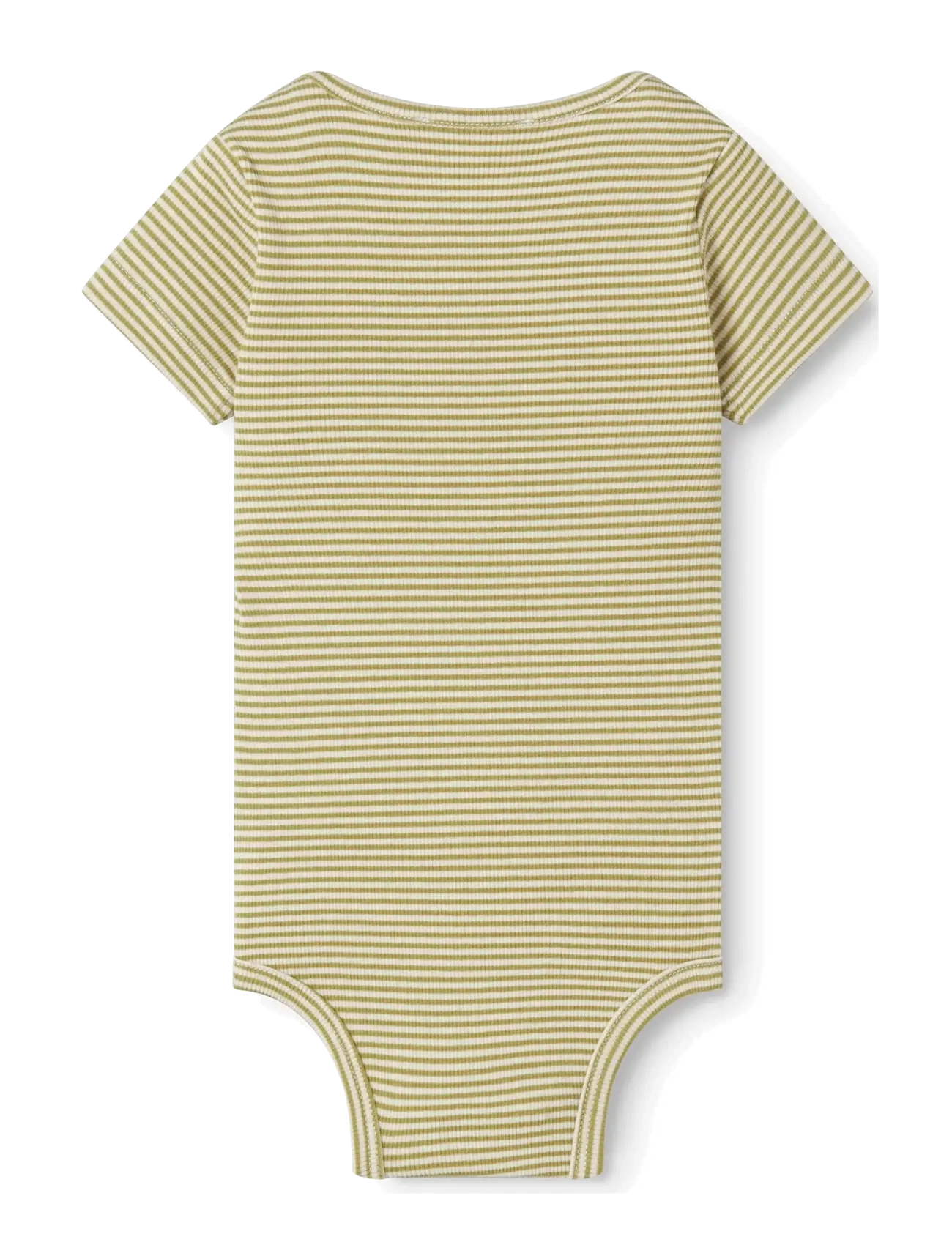 MarMar Copenhagen - Ben SS - kortärmade - olive stripe - 1