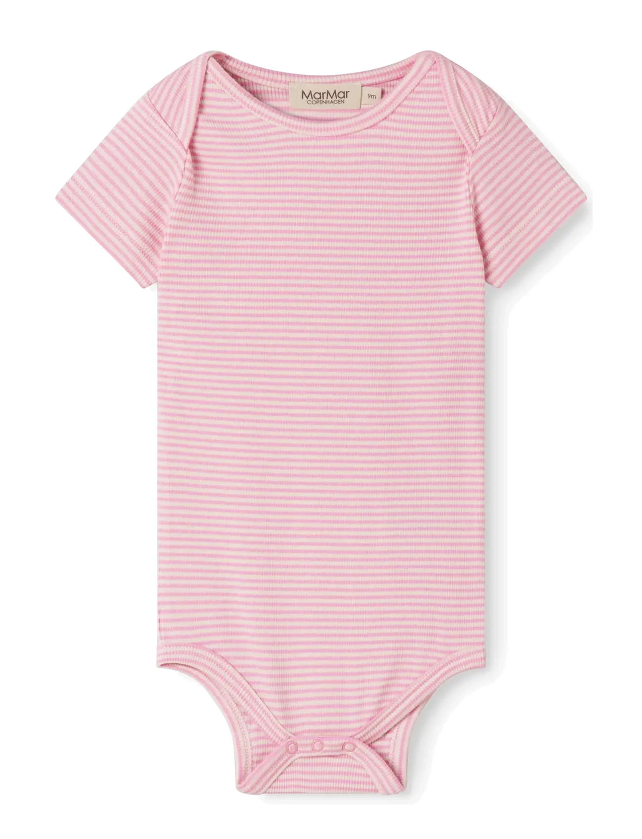 MarMar Copenhagen Ben SS - Bodid - PINK STRIPE / pink/rose